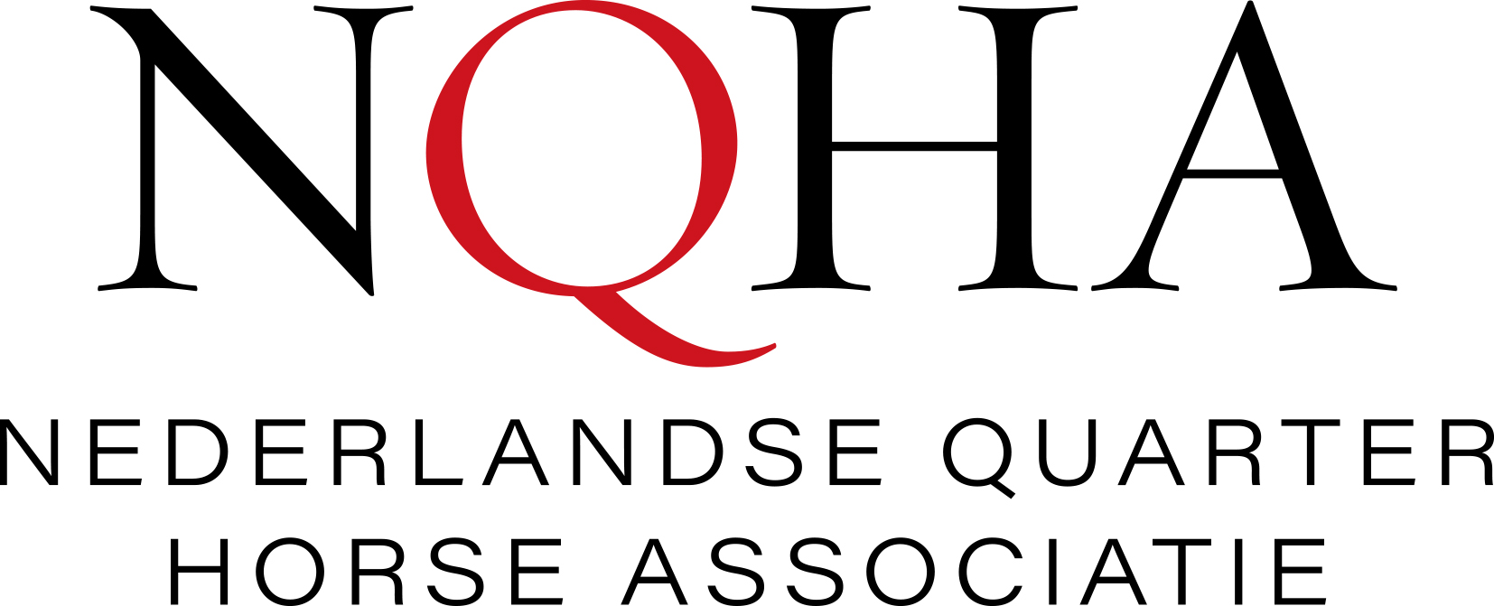 Logo von NQHA (Nederlandse Quarter Horse Associatie).