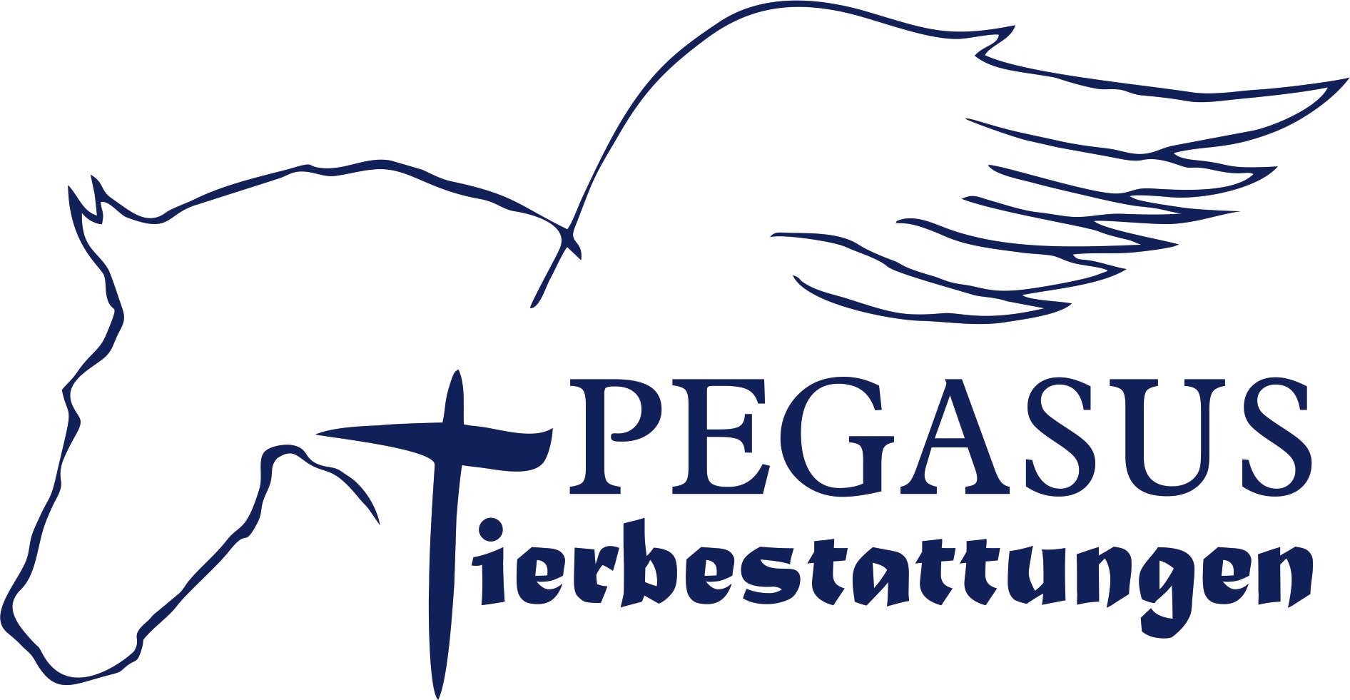 Logo von Pegasus Tierbestattungen.